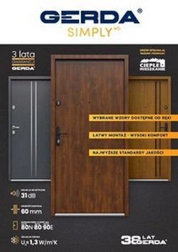 Katalog drzwi do mieszkań SIMPLY WD